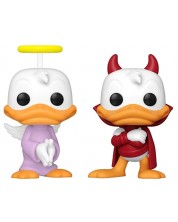 Set figurine Funko POP! Disney: Donald Duck - Donald's Shoulder Angel & Devil (Limited Edition)