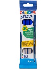Set de 4 stilouri Carioca Sfera, albastru -1