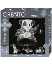 Set de constructie Thames & Kosmos Creatto - Panda, 51 piese