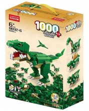 Constructor Raya Toys - Dinozaur, 1000 de piese -1