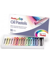 Set pasteluri uleioase Pentel - Arts, 16 culori -1