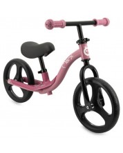 Bicicletă de echilibru MoMi - Isoka, cu lumini LED, roz