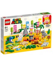 Constructor LEGO Super Mario - Cutie cu instrumente de creație (71418) -1