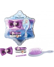 Set de modă pentru copii  Coriex - Frozen II, accesorii de păr cu perie -1