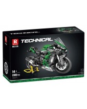 Set de construcție Reobrix - Kawasaki Ninja H2 SX SE, 2088 piese