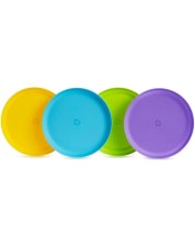 Set de farfurii colorate Munchkin - 4 bucăți  -1
