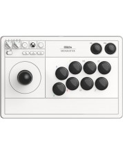Controller wireless 8BitDo - Arcade Stick, alb (Xbox One/Series S/X/PC) -1