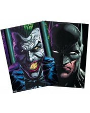 Set de mini postere ABYstyle DC Comics: Batman - Batman & The Joker -1