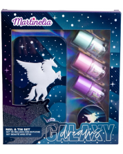 Set manichiura pentru copii Martinelia - Vise galactice, 5 buc -1