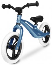 Bicicletă de echilibru Lionelo -  Bart, albastră metalic -1