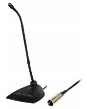 Microfon cu condensator Shure - Microflex MX412D/S, de birou, negru
