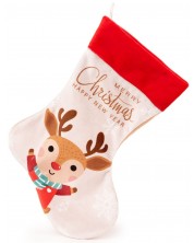 Ciorap de Crăciun  Amek Toys -Cerb, 28 cm