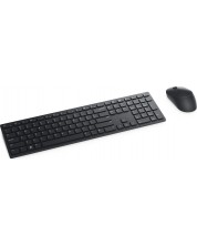 Set tastatura și mouse Dell - Pro KM5221W, wireless, chirilic, negru  -1