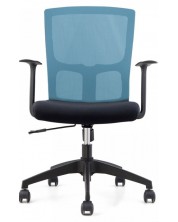 Set scaune de birou RFG - Siena, 2 buc., spatar albastru -1