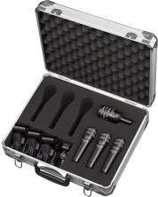 Kit microfon pentru tobe AUDIX - DP4 DRUM KIT 4 piese, negru -1