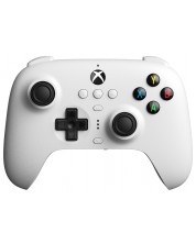Controller 8BitDo - Ultimate Wired, Hall Effect Edition, alb (Xbox One/Xbox Series X/S)