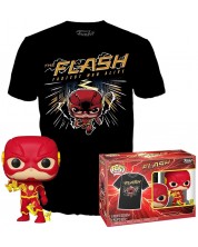 Set Funko POP! Collector's Box: DC Comics - The Flash (The Flash) (Glows in the Dark) -1