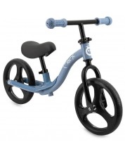 Bicicletă de echilibru MoMi - Isoka, cu lumini LED, albastru