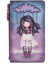 Portofel din piele pentru carduri Santoro Gorjuss Whatever the Weather - Little Storm Cloud -1