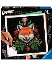 Set pictură după numere  Ravensburger CreArt - Vulpe -1