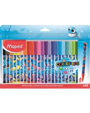 Set carioci Maped Color Peps - Ocean Life, 24 de culori -1