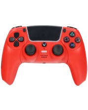 Controller SteelDigi - Steelshock v2 Dasan, wireless, pentru PS4, roșu