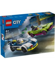 Constructor LEGO City - Urmărire cu mașina de poliție (60415)