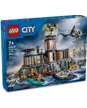 Constructor LEGO City - Insula închisorii poliției (60419) -1