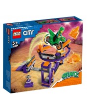 Constructor LEGO City - Stuntz, Stunt Challenge cu rampă de cascadorii (60359) -1