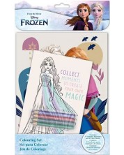 Set de colorat Licențiere pentru copii - Frozen -1