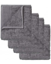 Set de 4 prosoape Blomus - Gio, 30 х 30 cm, grafit