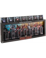 Set figurine Hot Toys Marvel: Iron Man - Hall of Armor, 7 buc. -1