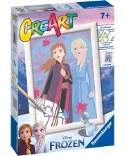 Set pictură după numere  Ravensburger CreArt - Regatul Înghețat -1