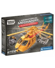 Constructor Clementoni Mechanics Laboratory - Elicopter de salvare, 220 piese