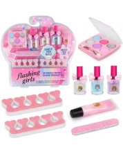 Set de produse pentru machiaj pentru copii Raya Toys - 8 piese