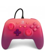 Controller PowerA - Enhanced, cu fir, Fantasy Fade Red (Nintendo Switch) -1