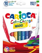 Set carioci Carioca Magic - 9 culori + 1 care sterge -1