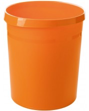 Cos pentru gunoi Han Grip Trend - din plastic, 18 l, portocaliu -1