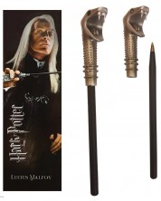 Set pix si separator pentru carti Noble Collection Harry Potter - Lucius Malfoy