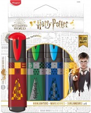Set markere de text Maped Harry Potter - 4 culori