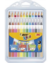 Set de colorat BIC Kids - 36 de bucăți