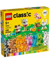 Constructor LEGO Classic - Animale de companie creative (11034)