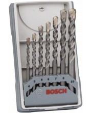 Set de burghie Bosch - X-Pro CYL-3, 7 piese -1