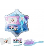 Set de modă pentru copii  Coriex - Frozen II, accesorii de păr cu perie -1