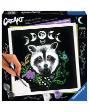 Set pictură după numere  Ravensburger CreArt - Un raton -1