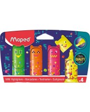 Set mini markere de text Maped Pixel Party - 4 bucăți -1