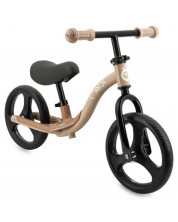 Bicicletă de echilibru MoMi - Isoka, cu lumini LED, bej