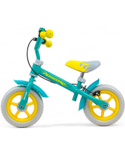 Bicicleta de echilibru Milly Mally - Dragon, menta