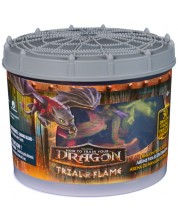 Set figurine DreamWorks Dragons - How to Train Your Dragon, Trial of Flame, 25 buc
