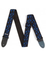 Curea pentru chitară Dunlop – D3811BL, Flambe Blue - imagine 1